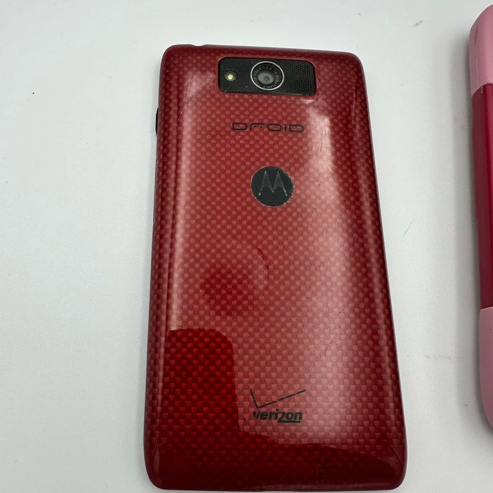 Motorola Droid Ultra XT1080 Verizon Red Smartphone 16GB Tested working